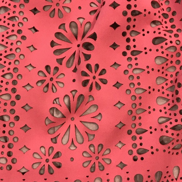 MANOUSH Rayure Fleur Neoprene Skirt NWOT - Picture 5 of 6